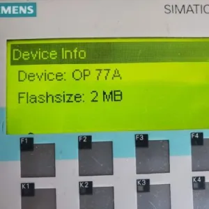 6AV6 641-0BA11-0AX1 0P77A SIEMENS SIMATIC PANEL