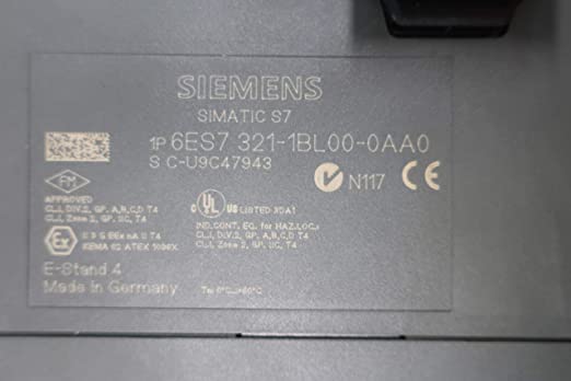 6ES7 321-1BL00-0AA0 Siemens Simatic S7 Module