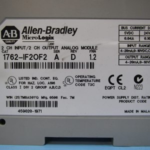 Allen Bradley 1762-IF20F2 Module