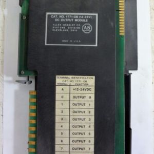 1771-OB (12-24V) Inout/Output (I/O) Card Allen Bradley Module