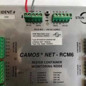 CAMOS NET RCM6 REEFER B102001A 000000169 CONTAINER MONITORING NODE